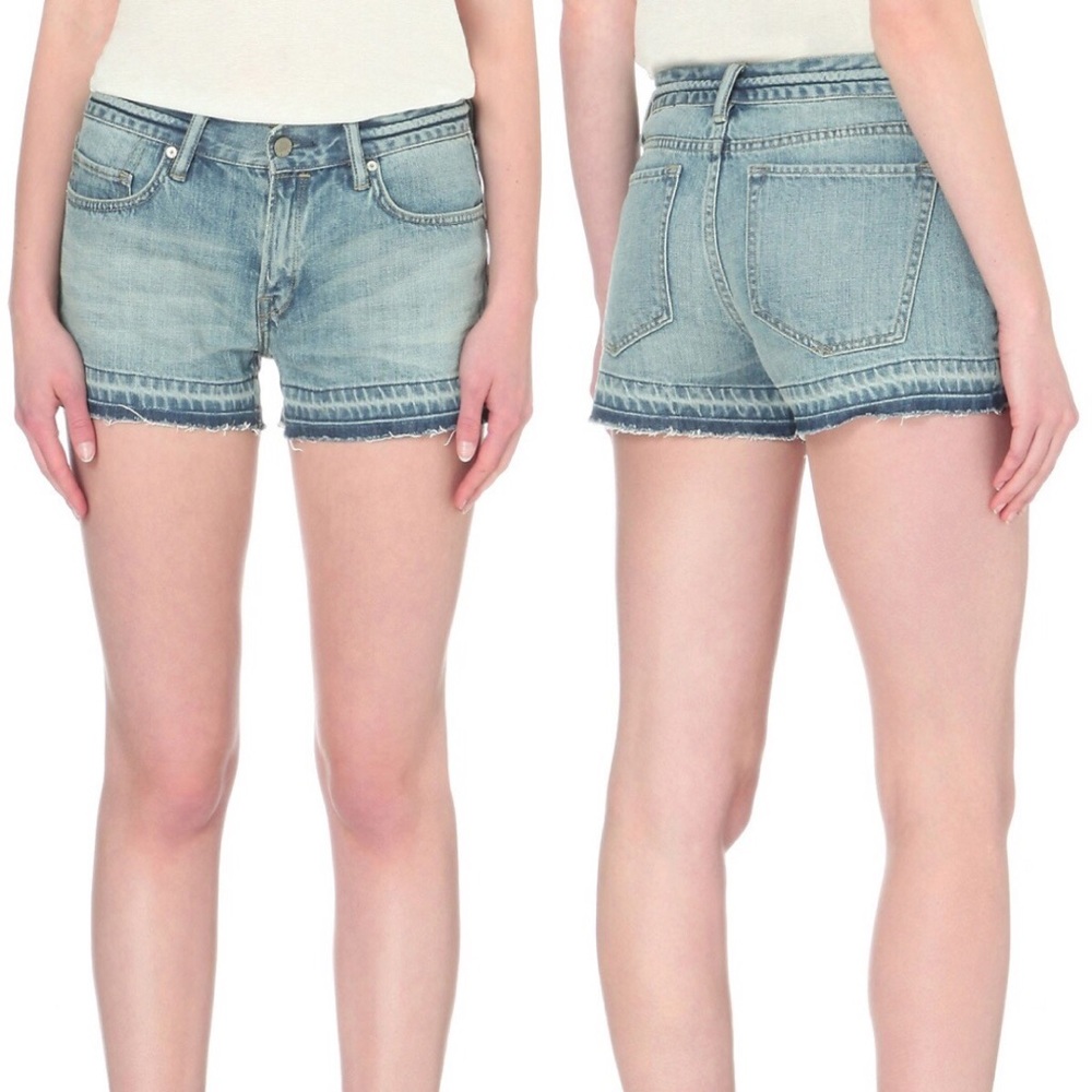 All Saints Light Blue Denim Shorts